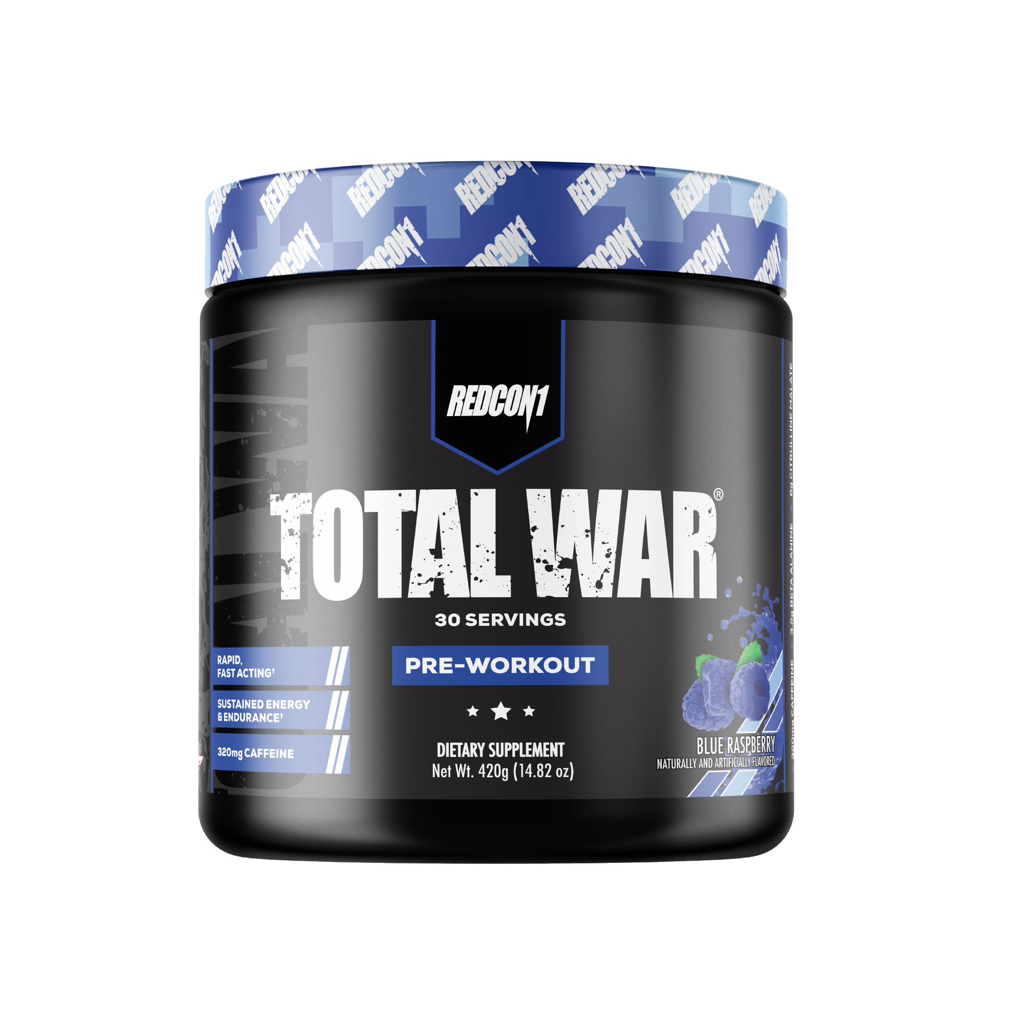 Redcon1 Total War - Blue Raspberry Beyond Supplements