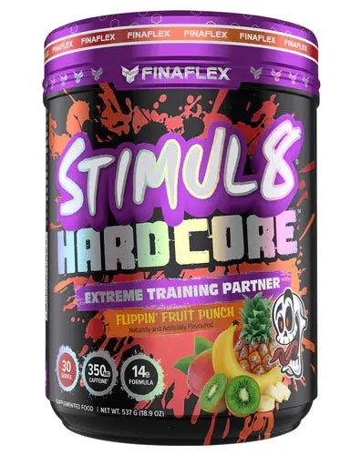 STIMUL8 - HARDCORE FLIPPIN' FRUIT PUNCH 30s Beyond Supplements