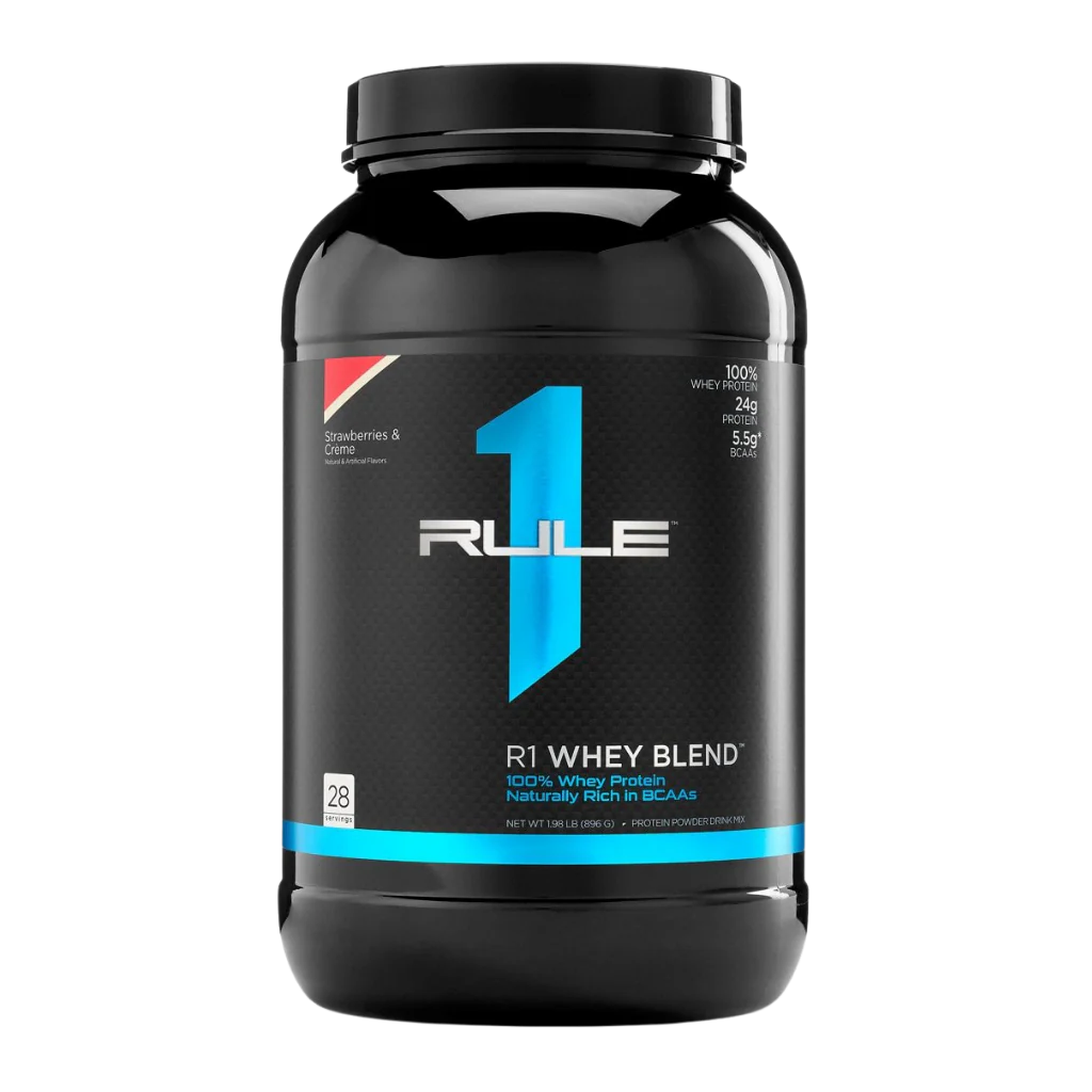 R1 WHEY PROTEIN 2LB STRAWBERRIES & CREME 28 SERV Beyond Supplements