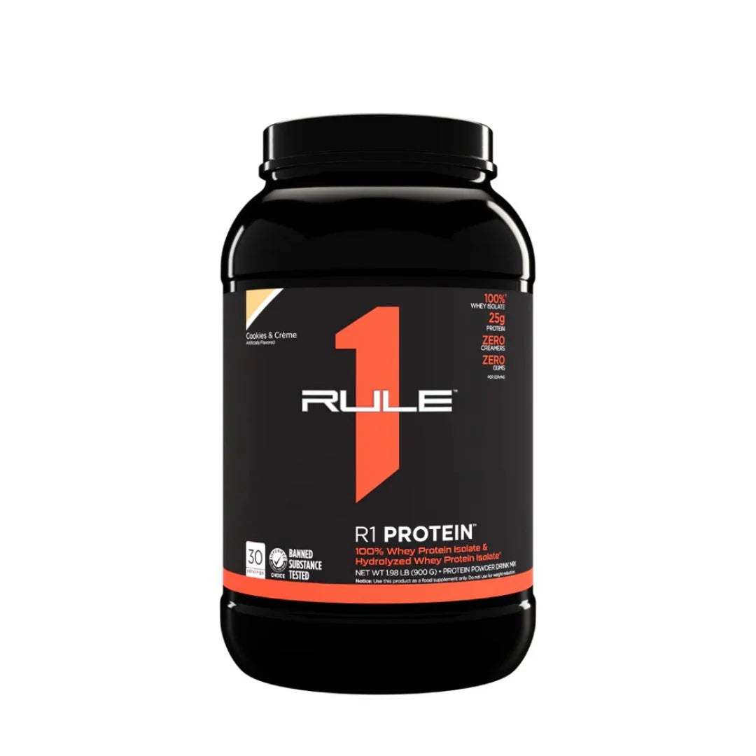 R1 PROTEIN WHEY ISOLATE 2LB COOKIES & CREME 30 SERV Beyond Supplements