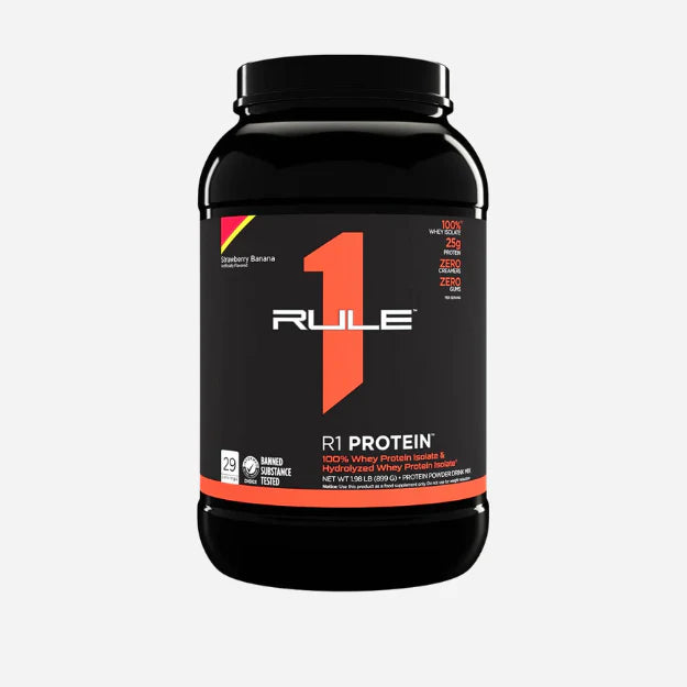 R1 PROTEIN WHEY ISOLATE 2LB STRAWBERRY BANANA 29 SERV Beyond Supplements