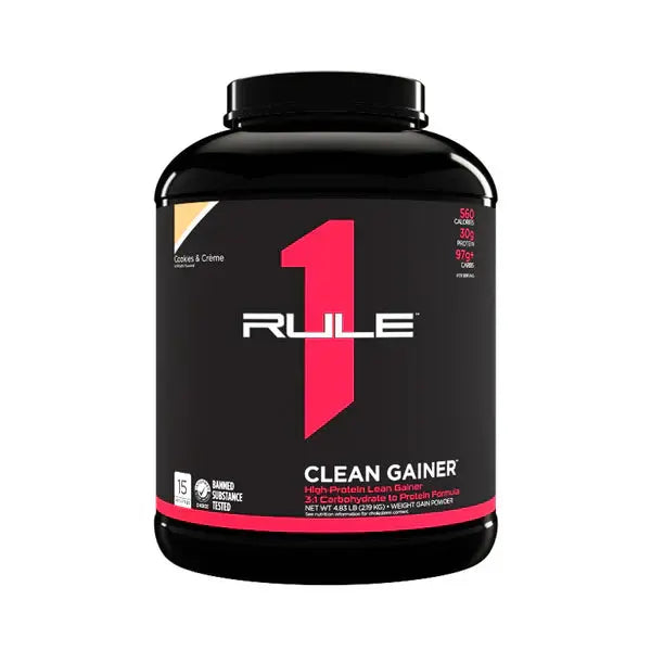 R1 CLEAN GAINER 15 SERV COOKIES & CREME 4.83LB Beyond Supplements