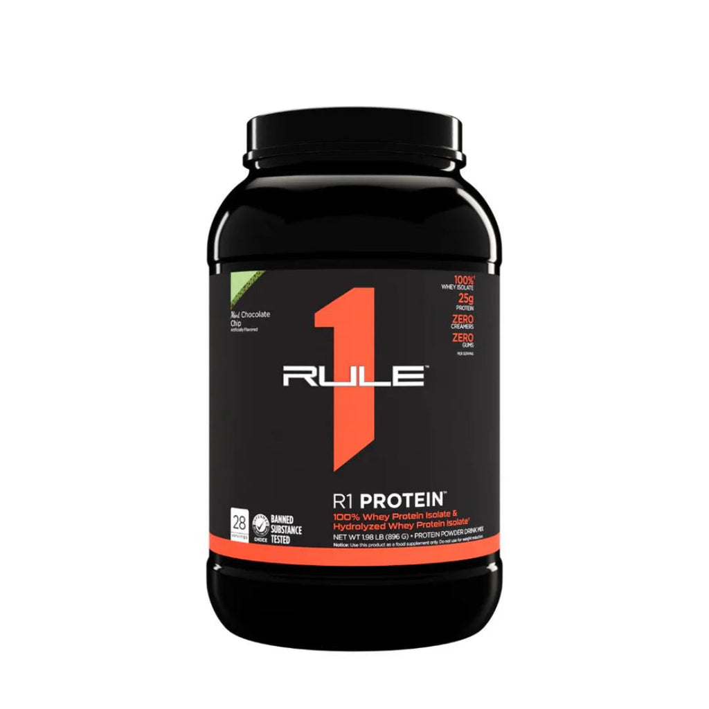 R1 PROTEIN WHEY ISOLATE 2LB MINT CHOCOLATE CHIP 28 SERV Beyond Supplements