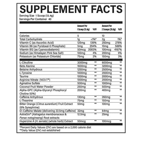 BUM - Thavage Pre-Workout - Sour Watermelon Beyond Supplements