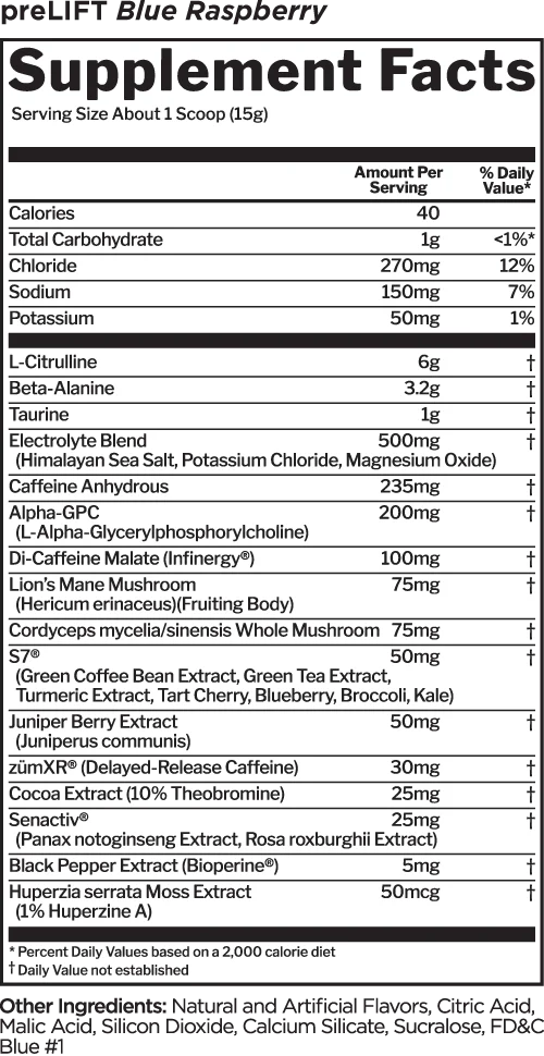 R1 PRE-LIFT WILD GRAPE 30s 435G Beyond Supplements