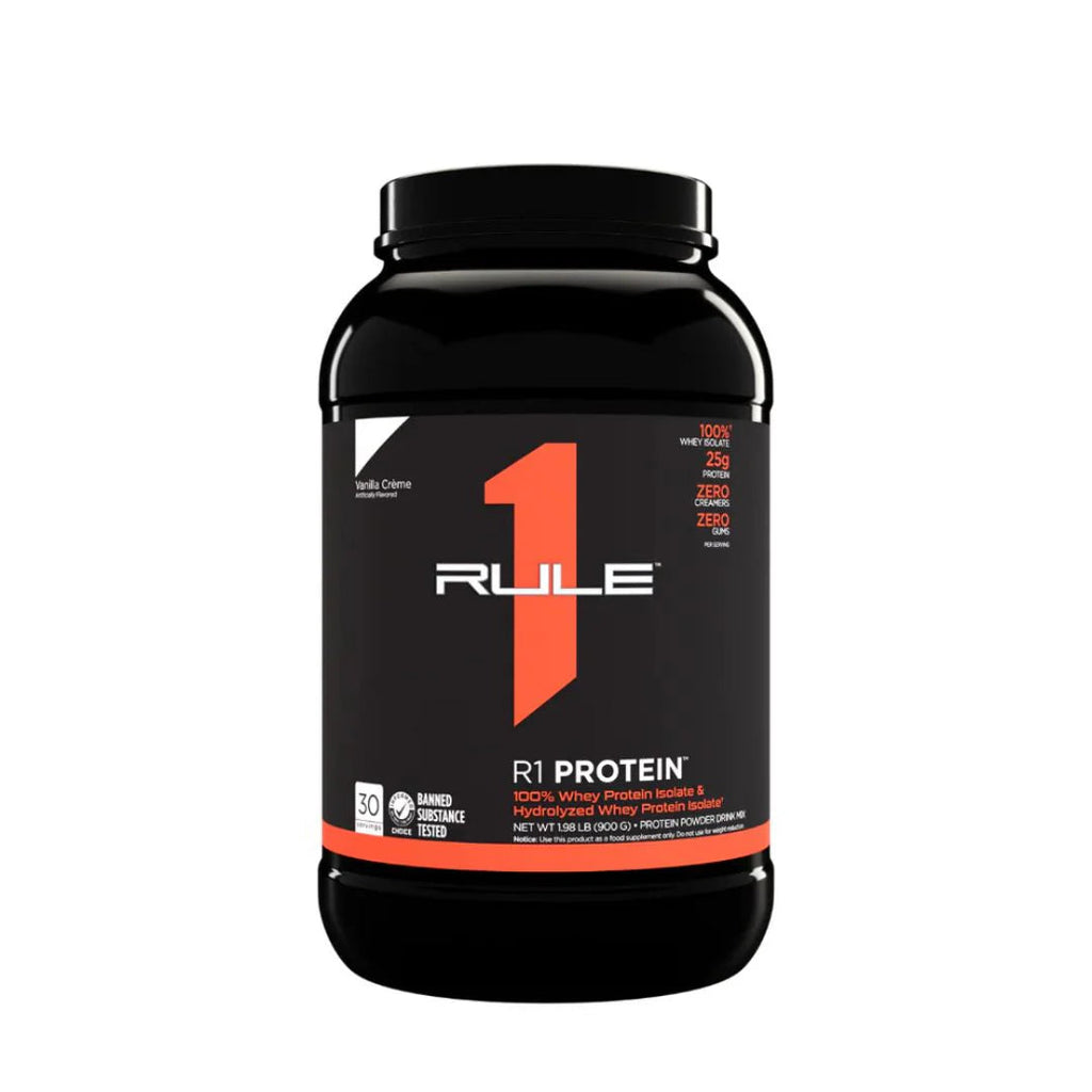 R1 PROTEIN WHEY ISOLATE 2LB VANILLA CREME 30 SERV Beyond Supplements
