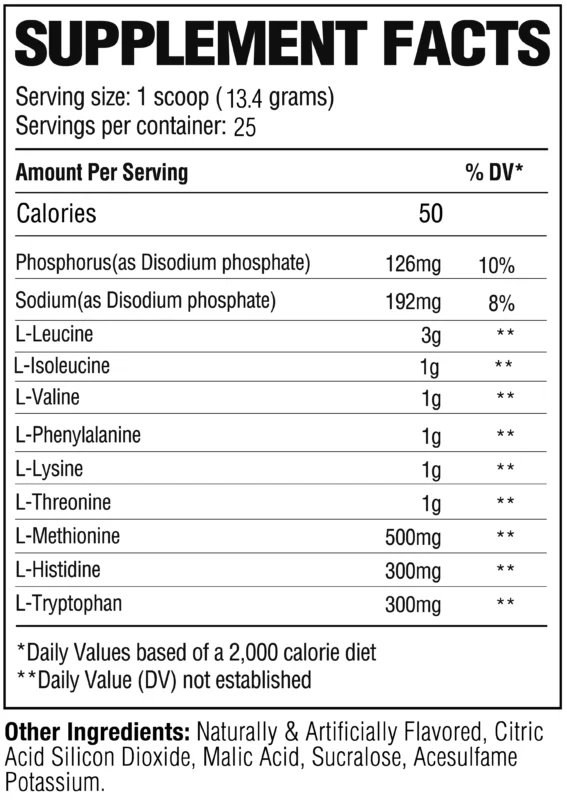 RAW - EAA - Watermelon Beyond Supplements