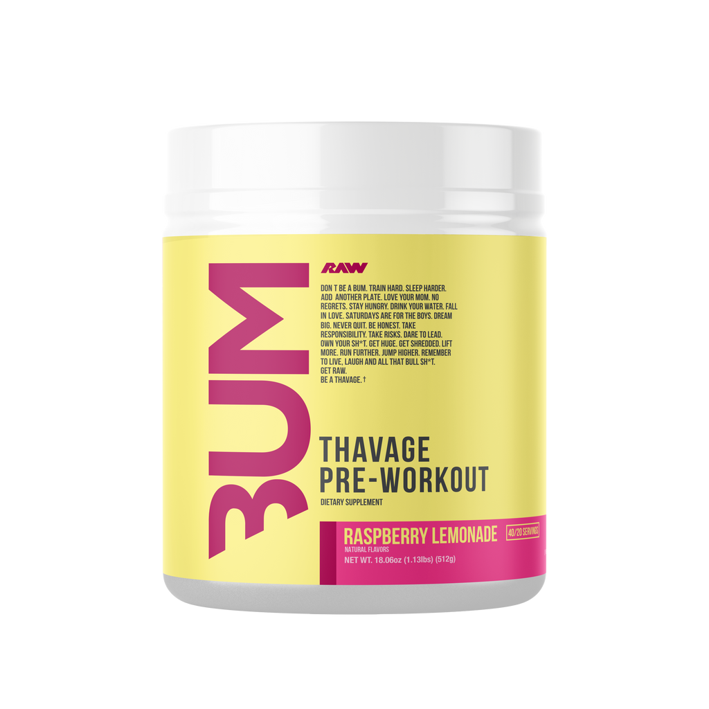 BUM - Thavage Pre-Workout - Raspberry Lemonade Beyond Supplements