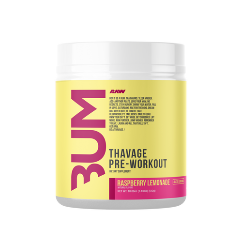 BUM - Thavage Pre-Workout - Raspberry Lemonade Beyond Supplements
