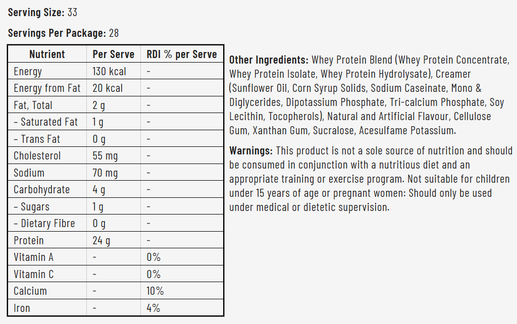 R1 WHEY PROTEIN 2LB VANILLA ICE CREAM 27 SERV Beyond Supplements