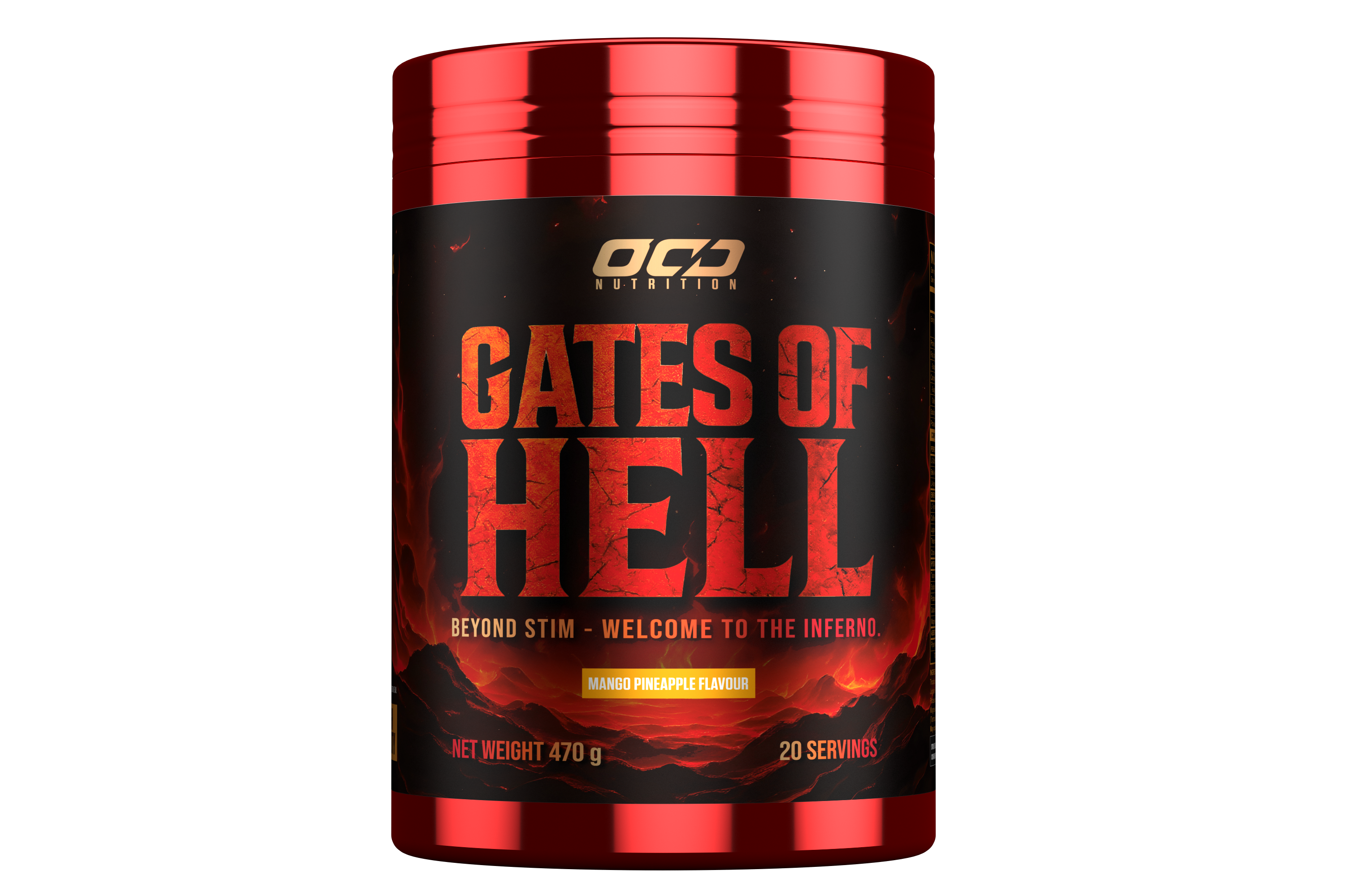 OCD Nutrition - Gates of Hell - Mango Pineapple Beyond Supplements
