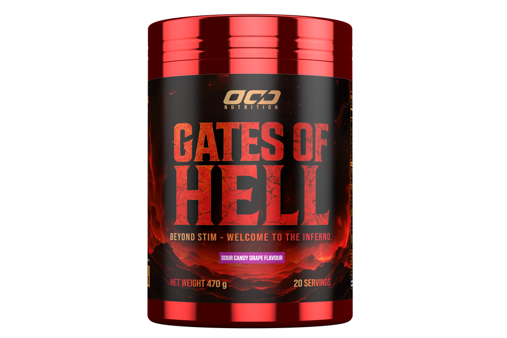 OCD Nutrition - Gates of Hell - Sour Candy Grape Beyond Supplements