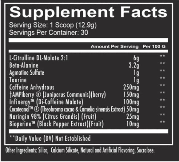 Redcon1 Total War - Tigers Blood Beyond Supplements